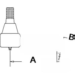 893607M91 - Drag Link End, Rear - Thumbnail 3