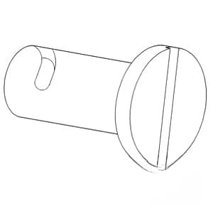 897819M1 - Fastener, Grille