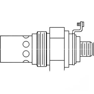 893501M1 - Thermostat Burner w/ Thread Connector Heater Plug