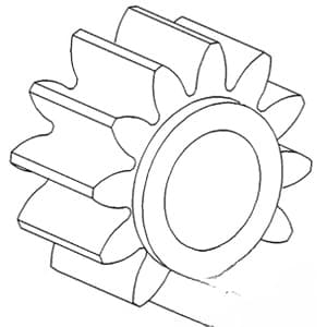 894769M1 - Planetary (Epicyclic) Pinion Gear