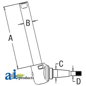 897230M94 - SPINDLE (RH)