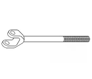 897655M92 - 1" Dia. (LH) Yoke