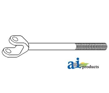 897655M92 - Yoke, 1" Dia. (LH)