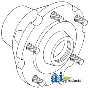 898346M93 - Hub, Wheel (6 Bolt)
