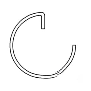 8N4187 - Rear Axle Ring