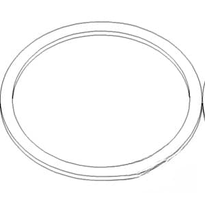 8N4225 - Outer Bearing Rear Axle Shaft Gasket