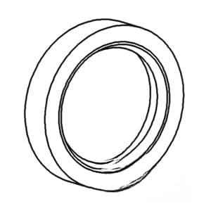 8N4233A - Rear Axle;  Inner Seal