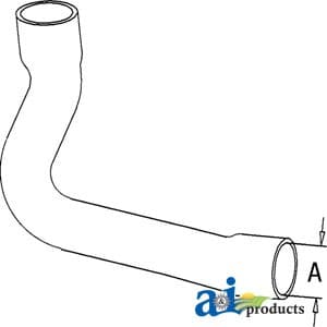 8N8286 - Radiator Hose, Lower - Thumbnail 2