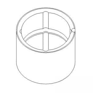 9512162 - Bushing, King Pin (Bronze)