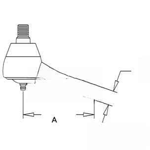 957E3307B - Drag Link End, Rear