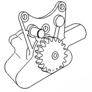 957E6600C - Oil w/ Gaskets Pump