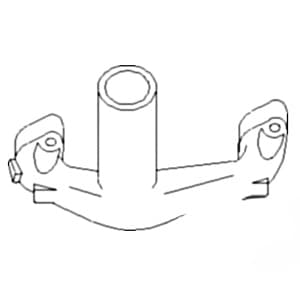 957E9430A - Exhaust; Vertical Manifold