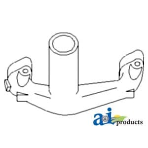 957E9430A - Manifold, Exhaust; Vertical