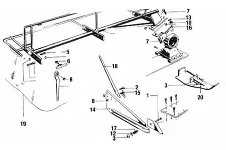 97884570 - Disc Mower Curtain