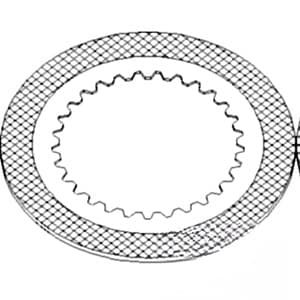 9846513 - Friction; Front Wheel Drive Clutch Disc