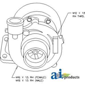 99462782 - Turbocharger - Thumbnail 5