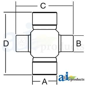 9968059 - Cross & Bearing Kit - Thumbnail 3