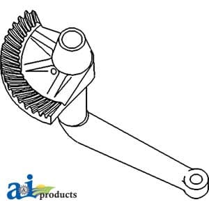 9N3527 - Steering Sector Gear (LH)