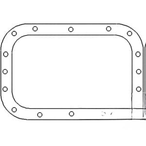 9N4662 - Center Housing Gasket
