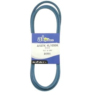 A107K - Aramid Blue V-Belt (1/2" X 109" )
