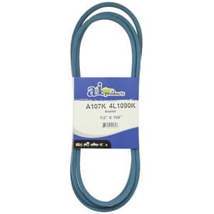 A107K - Aramid Blue V-Belt (1/2" X 109" )