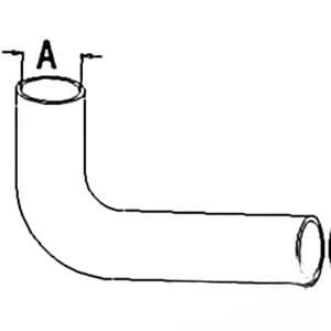 A141495 - Upper Radiator Hose
