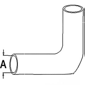A141496 - Lower Radiator Hose - Thumbnail 4