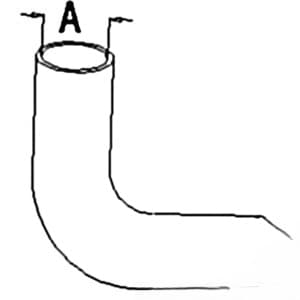 A143931 - Lower Radiator Hose - Thumbnail 3