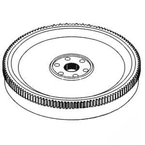 A153946 - Flywheel w/ Ring Gear