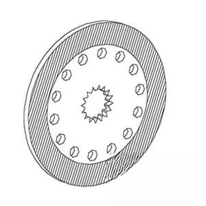 A190067 - Brake Friction Plate