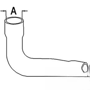 A20384 - Lower Radiator Hose