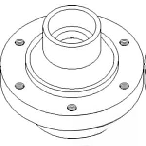 A39251 - Front Wheel (6 Bolt) Hub