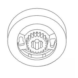 A5642R - Clutch Drive Disc