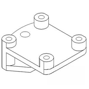 A57201 - Drawbar Bracket