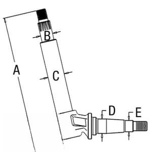 A57512 - Spindle (RH/LH)