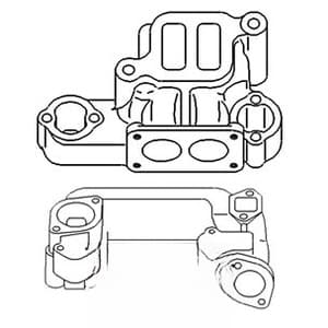 A5751K - Intake & Exhaust Manifold
