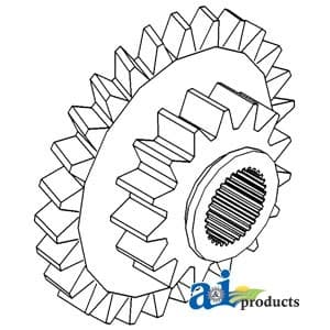 A62178 - Gear, Sliding Range Cluster, 2nd/ 4th Speed