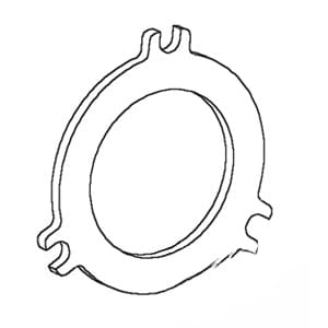 A67336 - Steel Brake Plate