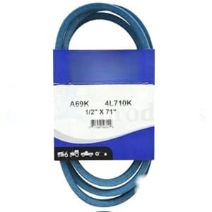 A69K - Aramid Blue V-Belt (1/2" X 71" )