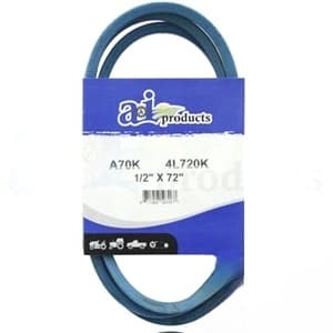 A70K - Aramid Blue V-Belt (1/2" X 72" )