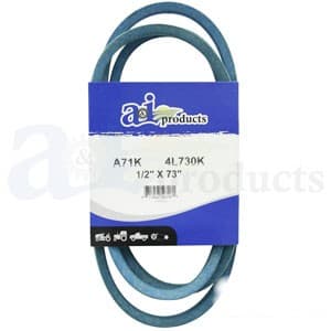 A71K - Aramid Blue V-Belt (1/2" X 73" )