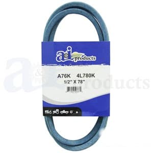 A76K - Aramid Blue V-Belt (1/2" X 78" )