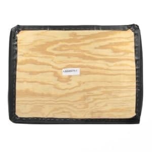 AA4847R-1 - BLK 19.5" x 14" Wood Base Bottom Cushion - Thumbnail 3