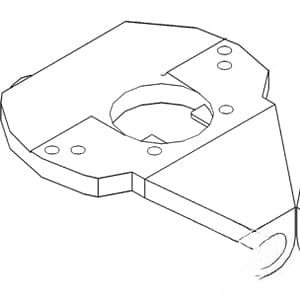 AA5765R - Center Pivot Housing w/ Bushings