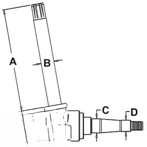 AA5789R - Spindle (RH/LH)