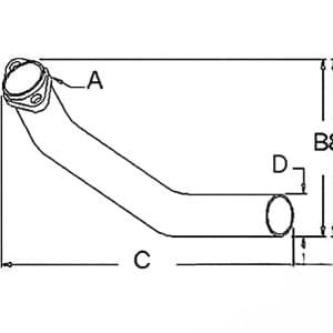 AA5347R - Exhaust Pipe - Thumbnail 2