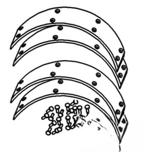 AB3849R - Brake Lining