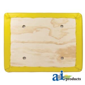 AF3269R-6 - Bottom Cushion, Wood Base, 19.5" x 14", YLW - Thumbnail 3