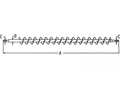 AH107393 - Front Tank Cross Auger