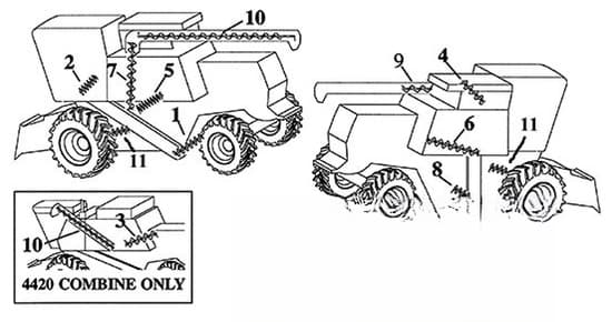 AH114715 - Rear Tank Cross Auger - Thumbnail 2